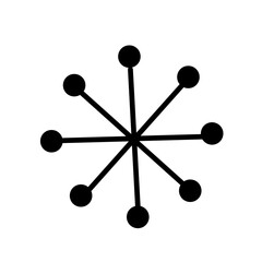 Set of Plane Vector Line icon