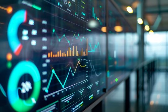 A mesmerizing display showcases a myriad of intricate data metrics related to energy management in a detailed and comprehensive manner.