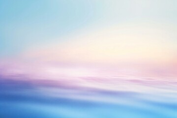 Fototapeta na wymiar Abstract background - soft focus, blurred image of sea and sky
