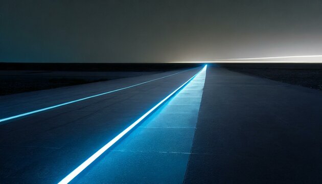 highway in the night, wallpaper Winding road at night, reflective pavement markings, pylons, tail lights, minimalism