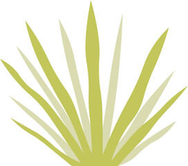 cartoon grass illustration.