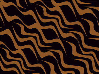 Trendy abstract for background. Animal Print. Seamless vector background. Tiger stripes pattern, animal skin, unique background. Seamless wild animal skin pattern. Wooden slats.