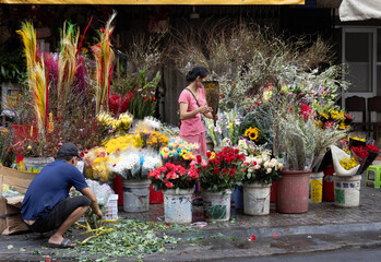 Flower seller 