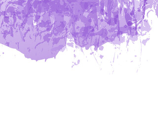 Vector Brush Stroke. Abstract Fluid Splash. Violet Purple Gradient Paintbrush. Watercolor Textured Background.  Isolated Splash on White Backdrop. Sale Banner Brushstroke. - 763999702