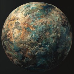 AI-driven mapping of unknown planets