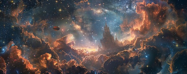 Interstellar voyage to explore a celestial utopia