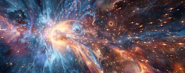 Virtual reality re-creation of the Big Bang offering a front-row seat to the universes creation