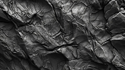 Black white rock texture background