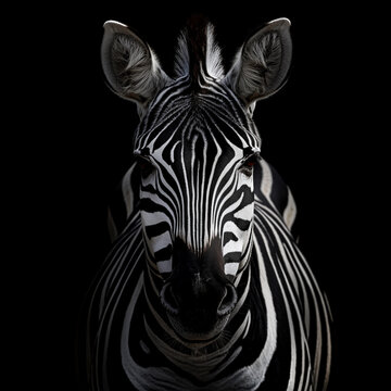 zebra close up
