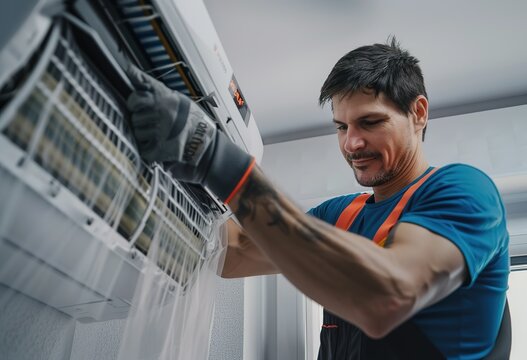 Professional technician to ensure optimal performance and longevity of air conditioner