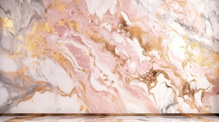 marble wallpaper, soft pink