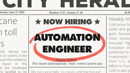 Automation engineer - job offer