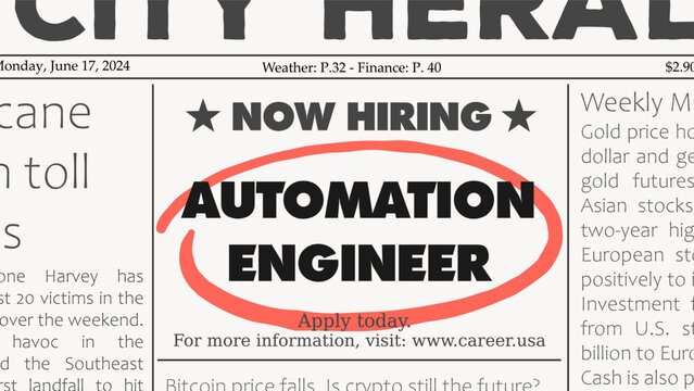 Automation engineer - job offer