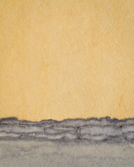 abstract paper landscape in pastel earth tones tones - collection of handmade rag papers