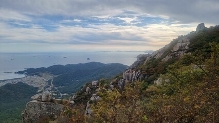 view from the mountain