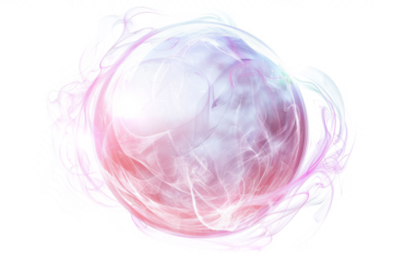 Glowing orb of arcane energy, ethereal wisps, magic, spell casting, fantasy light effect
