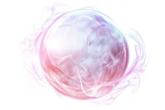 Glowing orb of arcane energy, ethereal wisps, magic, spell casting, fantasy light effect