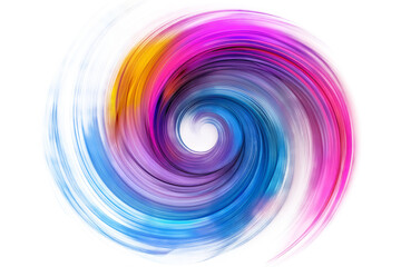 Fototapeta premium light swirl effects on a white background