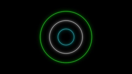 Abstract new circle loading icon illustration.