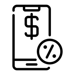 commission line icon