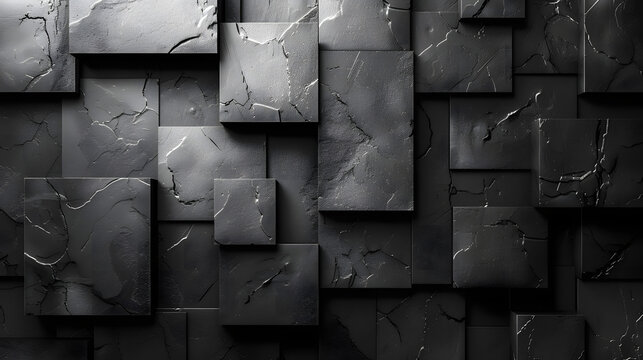 A detailed visual of textured stones in abstract design, evoking a sense of decay and resilience