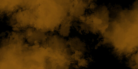 Dark brown background with clouds, dark brown grunge texture with grainy, Light canvas for modern creative grunge design. Watercolor on deep dark paper background. Vivid textured aquarelle painted