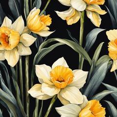 daffodil flowers - 764044115