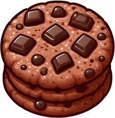 Chocolate Cookie - 초코쿠키. Generative AI
