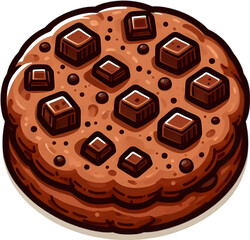 Chocolate Cookie - 초코쿠키. Generative AI