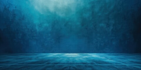 Generate a photography of blue empty background