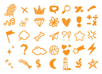 Hand-drawn Vector Icons