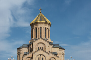 Fototapeta premium The Holy Trinity Cathedral of Tbilisi, Republic of Georgia.