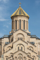 Obraz premium The Holy Trinity Cathedral of Tbilisi, Republic of Georgia.