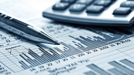 Generate a photo of financial accounting 