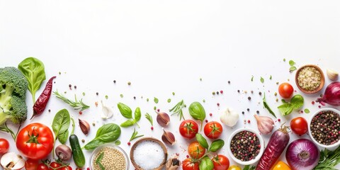 Generate a photo of food clean background