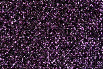 Purple fluffy velvet knit fabric pattern as background