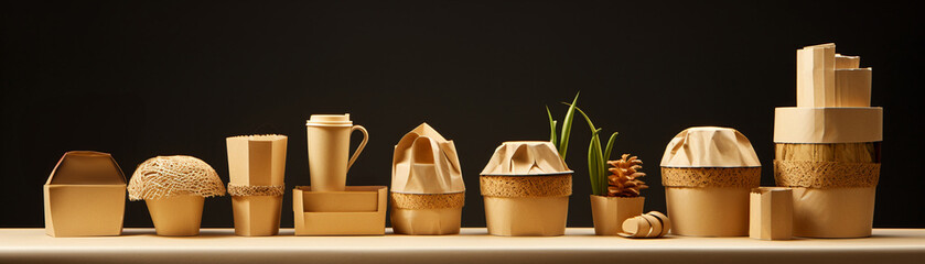 The green shift Pioneering biodegradable packaging, 3DCG