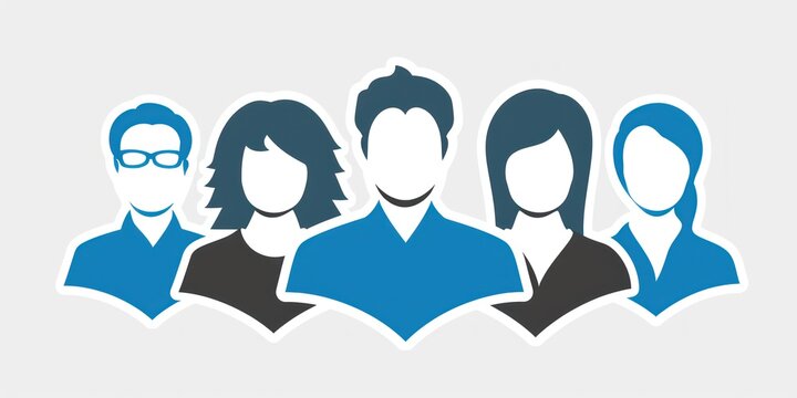 Generate an image of sales team icon 