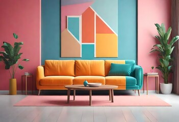 Decent's modern living room