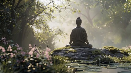 Zen background, calm slide