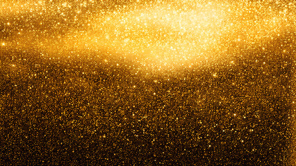 Fototapeta na wymiar Abstract background composed of gold sand, golden abstract background, Christmas background 