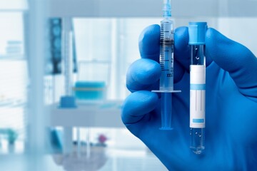 vaccine in a vial, treatment of infection prevention - 764099589