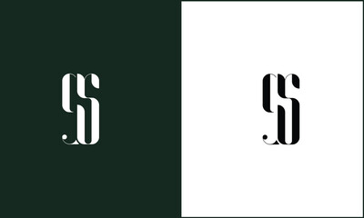 GS, SG, G, S, Abstract letters Logo monogram