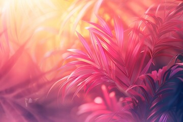 Soft watercolor background, pastel tropical hints, late afternoon, high definition , 3D...