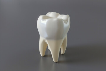 Single tooth 3d model. - 764108134