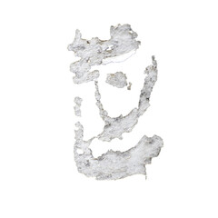 torn paper for walls and floors 