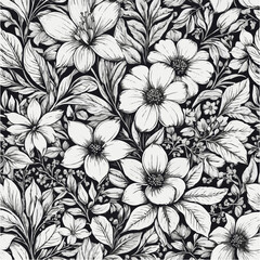 Blossoms: Timeless Floral Pattern