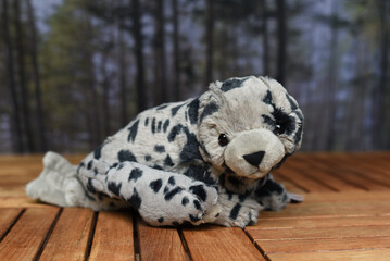 Soft toy for children in the form of an animal.