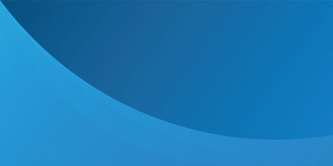 Blue abstract wave decoration background. Simple and modern element design. Gradient color and lines graphic template.