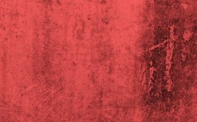 A textured background featuring deep red tones with a distressed, grunge appearance. The surface shows scratches and uneven patterns, creating a vintage feel.